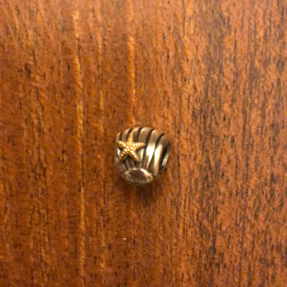 Pandora seashell charm